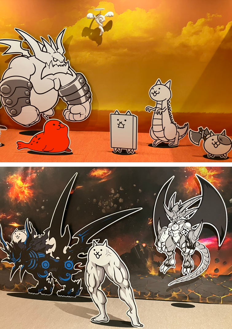 人気ステージをパネルで再現！